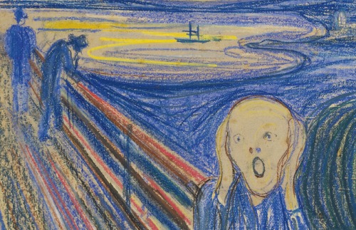 Edvard Munch - "The Scream" [Detail] (1893)